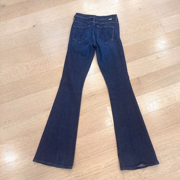 Mother The Cruiser Flare Jeans in Clean Sweep Size 25 - Picture 5 of 13